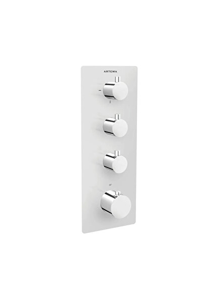 Artema A47189 Aquaheat S5 Concealed Bath/Shower Mixer (5 Way Diverter)