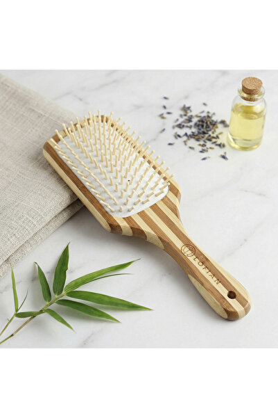 LOFIAN فرشاة الشعر الخشبية من لوفيان Wooden Hair brush, Wooden Hair Comb C-001