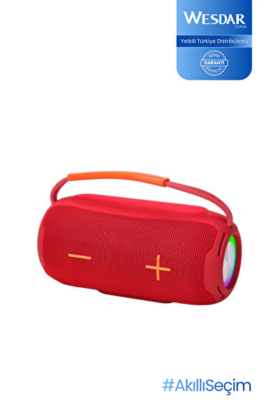 Wesdar K-606S Taşınabilir Bluetooth Hoparlör 20W RGB