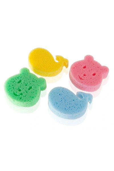 Babyjem Σετ 4 σφουγγαριών μπάνιου BabyJem, για παιδιά
