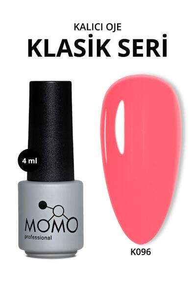 MOMO professional Kalıcı Oje K096, Koyu Mercan, 4 ml