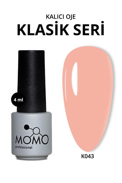 MOMO professional Kalıcı Oje K043, Somon, 4 ml