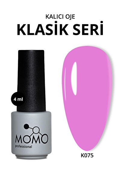 MOMO professional Kalıcı Oje K075, Leylak, 4 ml