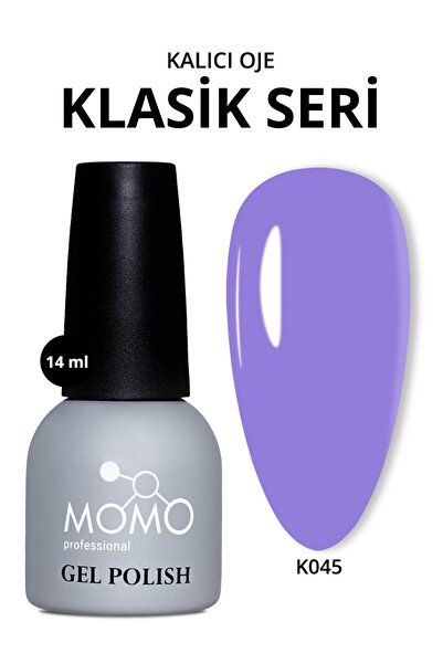 MOMO professional Kalıcı Oje K045, Lavanta, 14ml, TPO- FREE