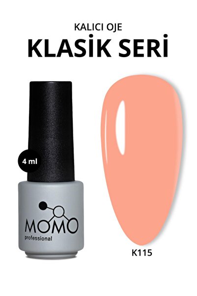 MOMO professional Kalıcı Oje K115, Şeftali, 4 ml