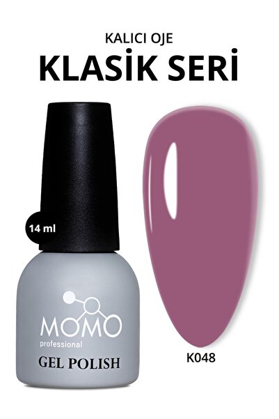 MOMO professional Kalıcı Oje K048, İncir Moru, 14 ml