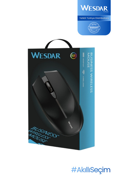 Wesdar X536 RGB Sessiz Çift Modlu (2.4G + Bluetooth) Mouse
