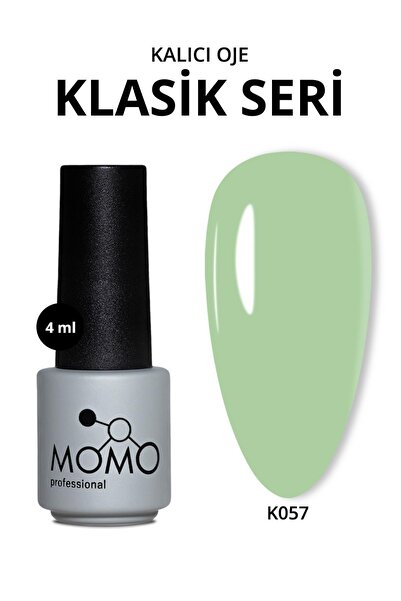 MOMO professional Kalıcı Oje K057, Pastel Yeşil, 4 ml