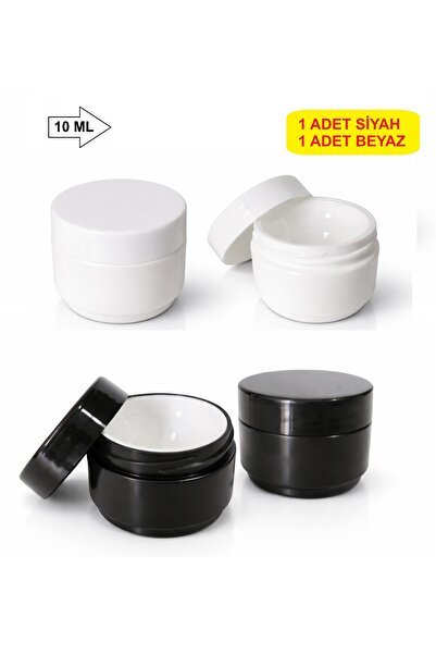 demethome 10 Ml Boş Pomat-krem-kozmetik-Seyahat Kutusu 10 cc plastik krem kav...