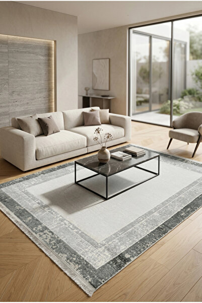 WOOLEN HOME Saloon Koleksiyonu Akrilik İplik Jüt Taban Lüks Halı