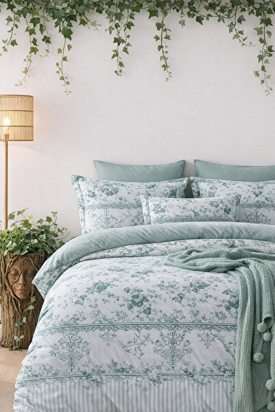 İQON Set cuvertură de pilota albă cu un singur elastic