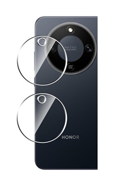 ECRMOBILE Honor Magic 8 Lite Esnek Nano Kamera Lens Koruyucu (2 Adet)