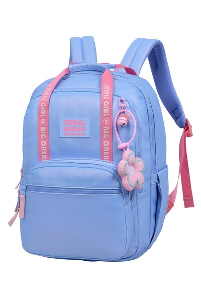 Coral High Rucsac școlar Baby Blue 24401