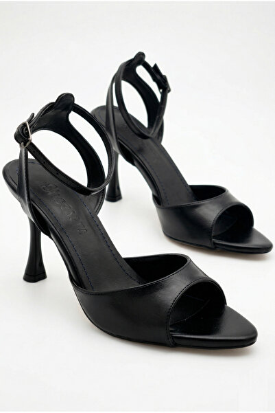 Shoesers Γυναικεία βραδινά παπούτσια με ψηλό τακούνι με λουράκι με μονό λουρά...