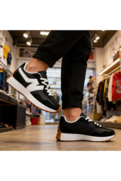 Tmall Pantofi sport bărbătești, material textil, B4051. Negru