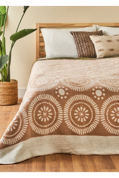 Bella Maison Κουβέρτα διπλής μέγεθης Oriane Cotton Beige (180x220 cm)