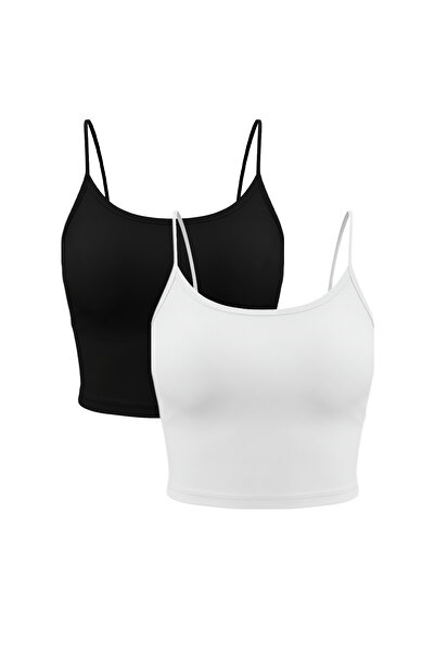 İntimate Women's Rope Strap Crop Bustier