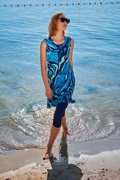 Marina Navy Blue Καλσόν Ημικαλυμμένο Μαγιό M2373