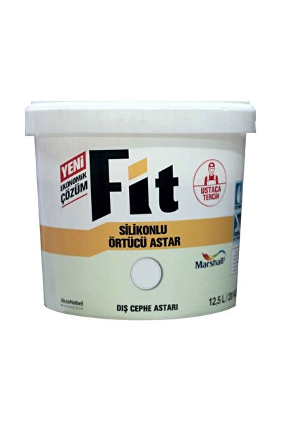 Marshall FİT SİLİKONLU ÖRTÜCÜ DIŞ CEPHE ASTARI 12.5LT=20KG-Boya Sarfiyatını A...