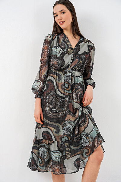 Bigdart Φόρεμα σιφόν 2137 - C. Cagla