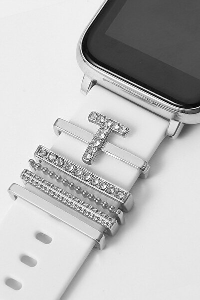 Nezih Case Apple Watch Tüm Serilere ve Ölçülere Uyumlu Yeni Nesil Harfli Tasa...