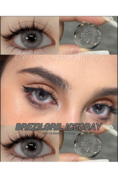 Eyeshop BRAZILGIRL ICEGRAY KULANIM SURESİ 12 AY