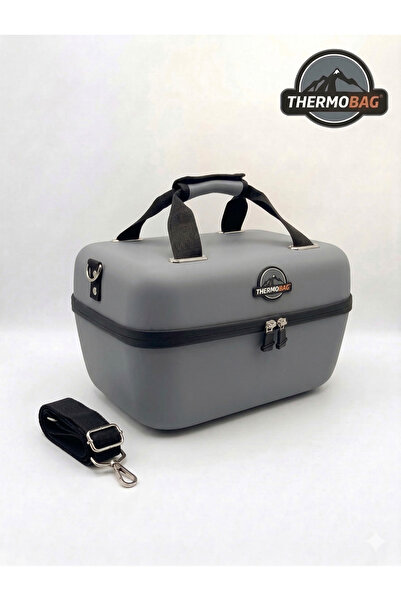 thermobag2020 THERMOBAG 8LT Isı Yalıtımlı Soğutucu Termos Çanta Gri