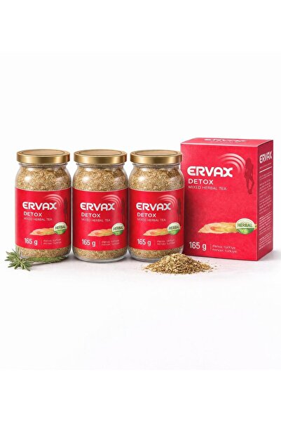 ERVAX 3 Adet Kavanoz Set