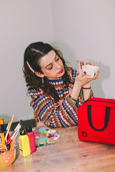 PEPPYTHINGS Lily Yemek Çantası Termal Çanta Beslenme Çantası Su Geçirmez Kumaş Yalıtımlı