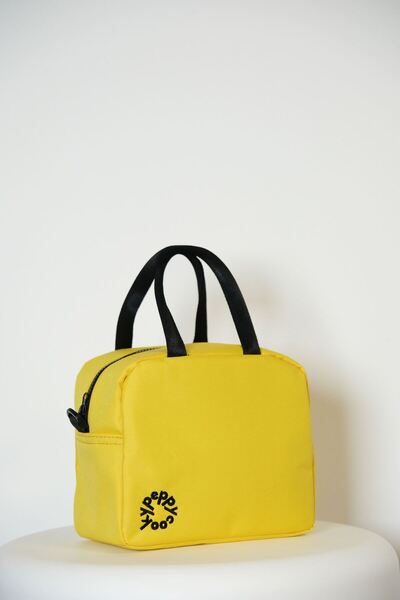 PEPPYTHINGS Koko Yemek Çantası Termal Çanta Beslenme Çantası Su Geçirmez Kuma...