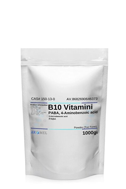 Aromel Paba Para Aminobenzoik Asit | 1000 Gr | B10 Vitamini | 4-aminobenzoic ...