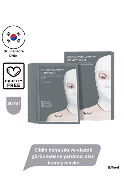 Sudee Collagen Elasticity Firming Mask 30ml Ciltte lifting ve elastikiyet sağ...