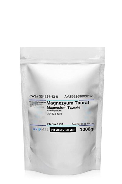 Aromel Magnezyum Taurat | 1 Kg | Magnesium Taurate
