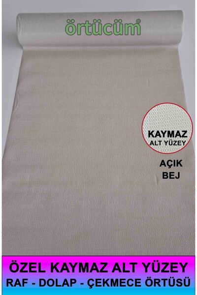 Örtücüm Dolap İçi Raf Örtüsü Kaymaz Kaydırmaz Pvc Buzdolabı Çekmece Çok Amaçl...