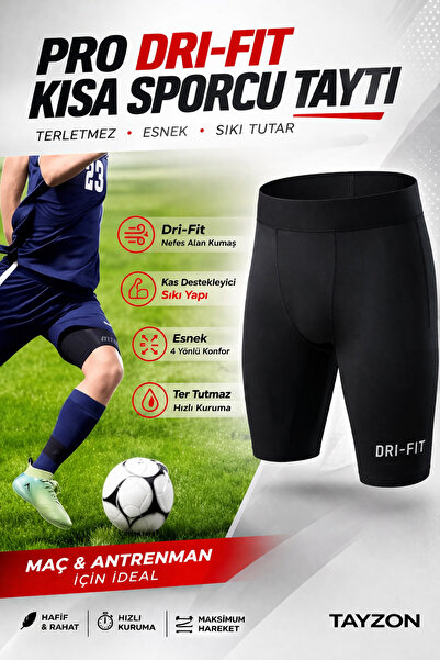 Tayzon Pro Κοντό Ποδοσφαιρικό Καλσόν - Καλσόν για Αθλητισμό και Γυμναστική
