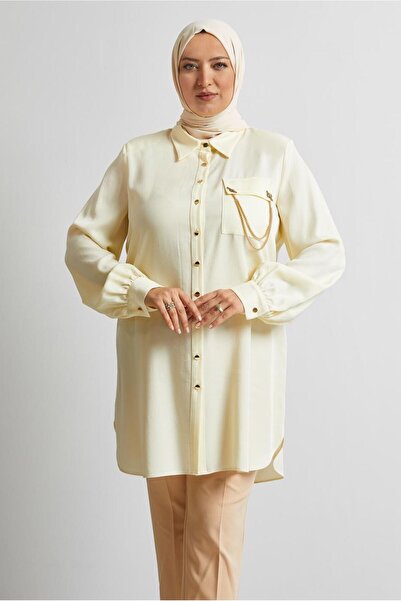 Alvina Chain ​​Detail Plus Size Tunic 20761