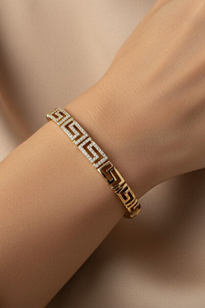 XUPING JEWELRY سوار من الزركون على شكل متاهة من مجوهرات ستايل إنساي/شوبينغ