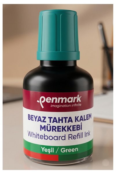 Artlantis Beyaz Yazı Tahta Kalemi Mürekkebi 30 ml 1 Adet Penmark Tahta Kalemi...