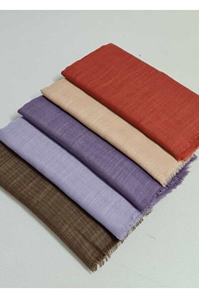 Organic Scarfs Σετ 5 τεμαχίων βαμβακερά μαντήλια γραφής 100x100 εκ. (Μικτά χρ...