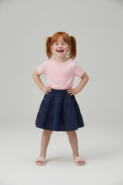 Pitti Girl's Navy Skirt 92005 P