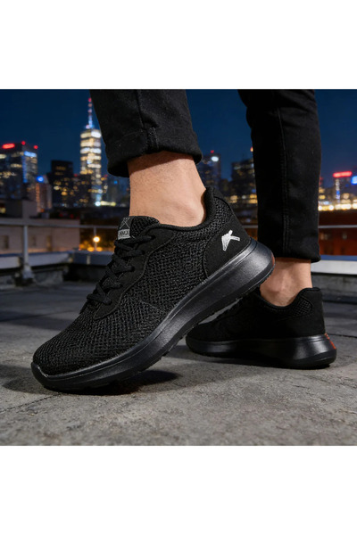 Tmall Pantofi sport bărbătești, material textil, B4043, Negru
