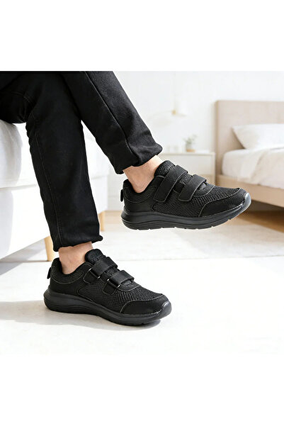 Tmall Pantofi sport bărbătești, material textil, B4042, negru