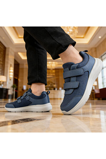 Tmall Pantofi sport bărbătești, material textil, B4042, albastru