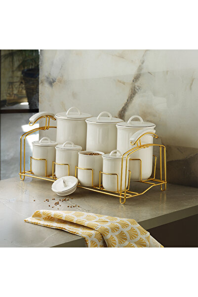 Aryıldız لونار جولد - طقم توابل 7 قطع