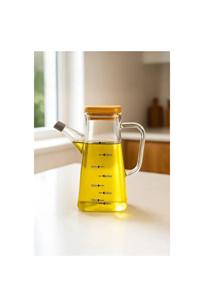 Bambum Rafa - Bambu Kapaklı Yağdanlık 750ml