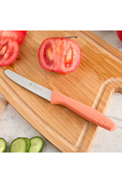 Aryıldız Primo Domates Bıçağı Somon 10 cm