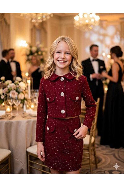 Hilal Akıncı Kids Σετ με πέτρινες λεπτομέρειες για μητέρα και κόρη