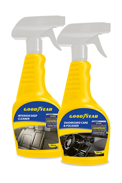 Goodyear Torpido Cilası Ve Döşeme Temizleyici Seti 500 Ml