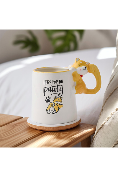 Aryıldız Tails Kedi Figürlü Kupa 545 ml