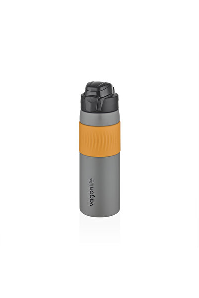 Vagonlife Çelik Termos Matara Gri 580 ml